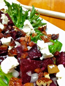 Beets and Goat cheese